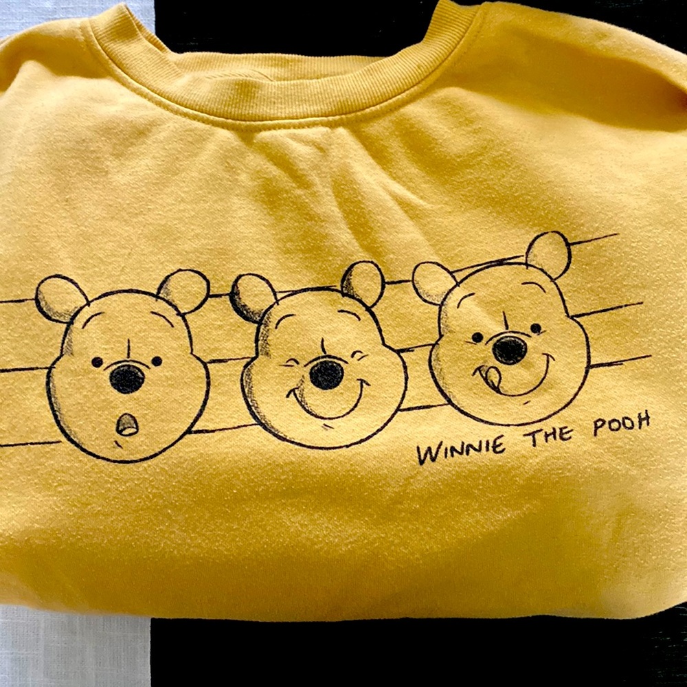 Large comfy Winnie the Pooh Crew Neck. Gently worn- great condition